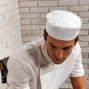 Turn-up chef's hat