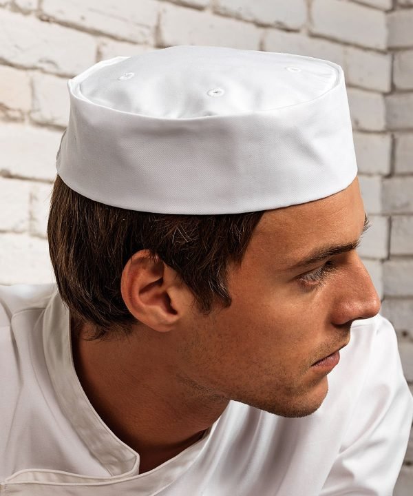 Turn-up chef's hat